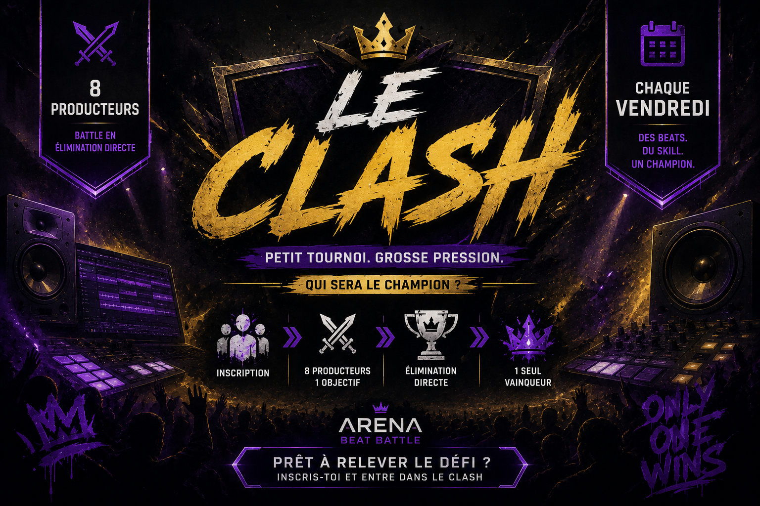 Le Clash — Arena Beat Battle tournament